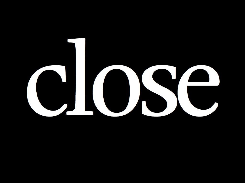 AboutMe banner for @close