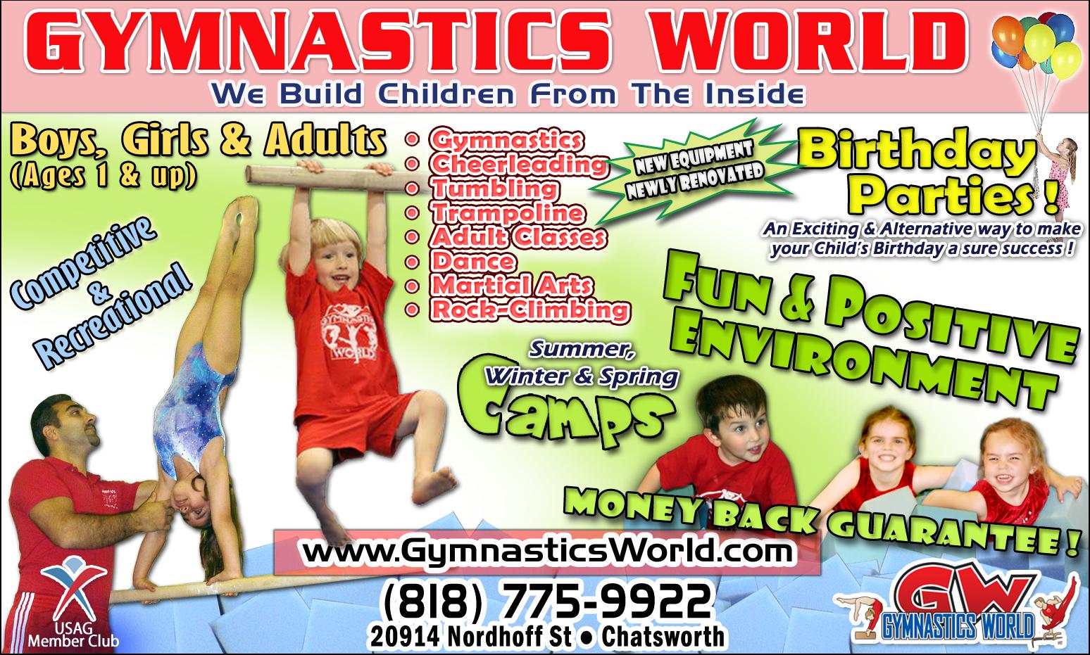 AboutMe banner for @gymnastics