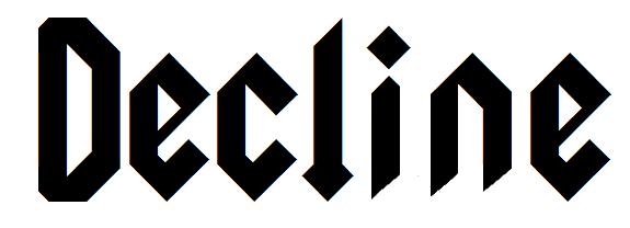 AboutMe banner for @decline
