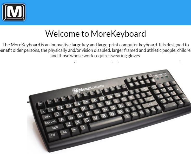 AboutMe banner for @keyboard