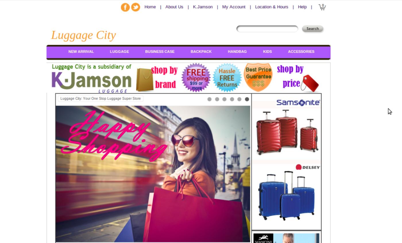 AboutMe banner for @luggage
