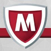AboutMe banner for @mcafee