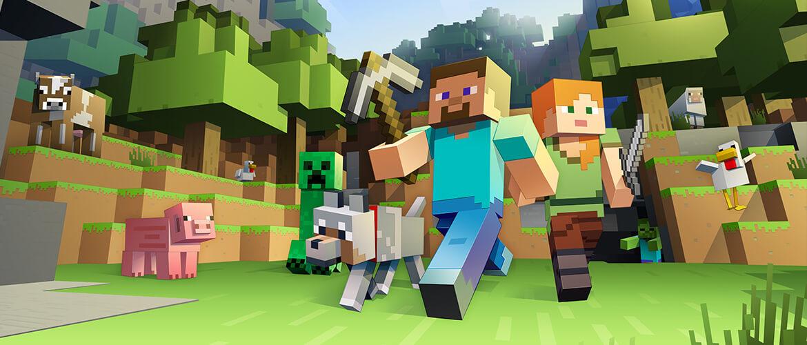 AboutMe banner for @minecraft