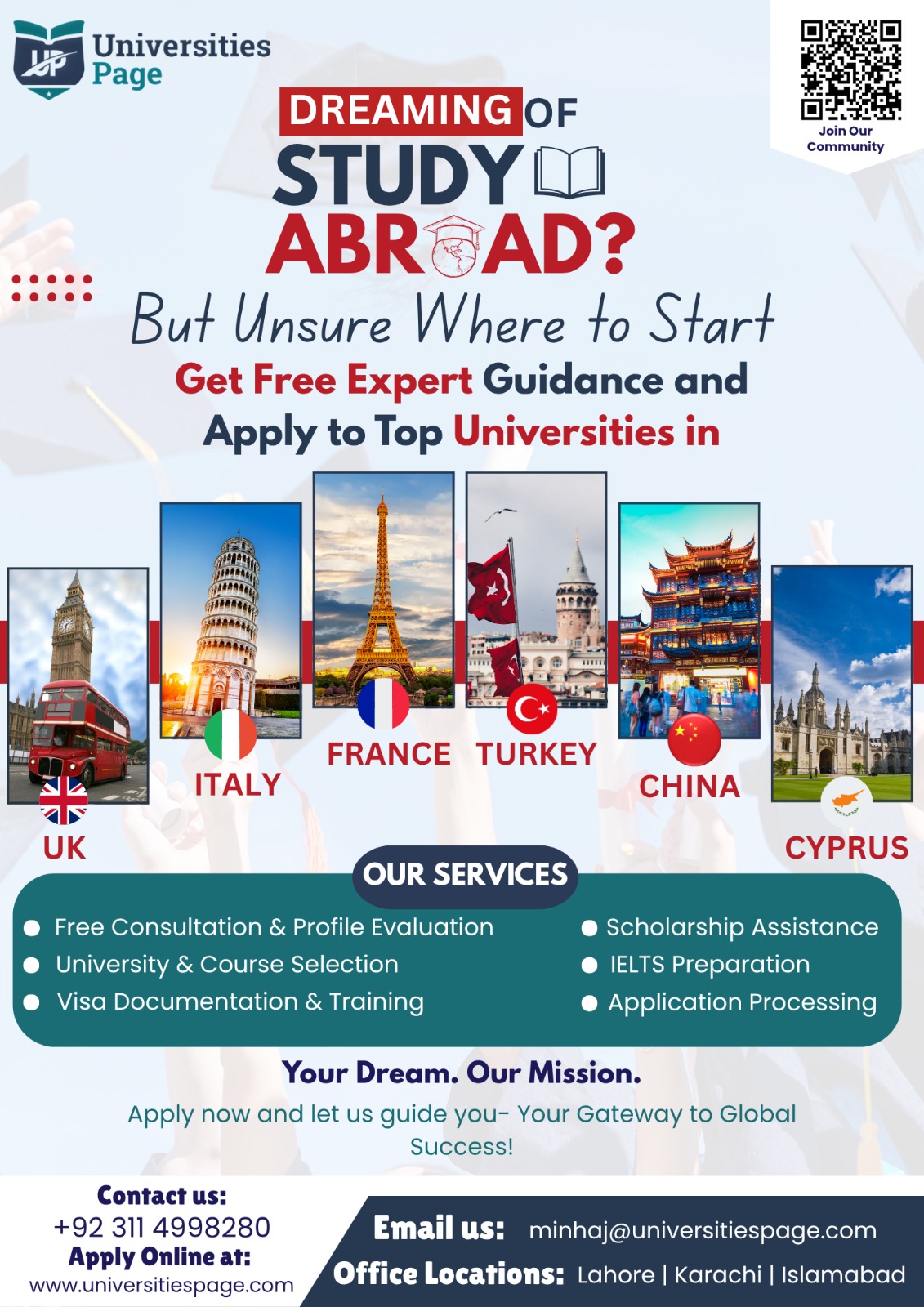 AboutMe banner for @universities