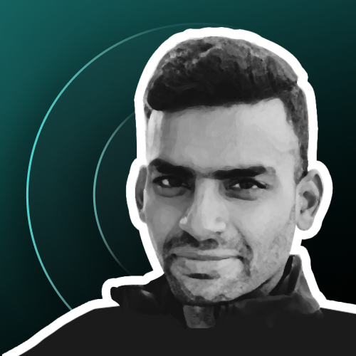 AboutMe banner for @vinay
