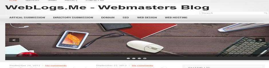 AboutMe banner for @weblogs